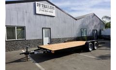 DV Trailers - Model 70CT - Medium Duty Car Trailer