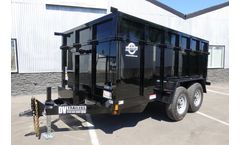 DV Trailers - Model 14DU - Heavy Duty Dump Trailer
