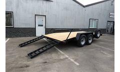 DV Trailers - Model 10CT - Dual Axle Trailer