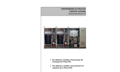 Ozone Generator OZ 2000-S Brochure