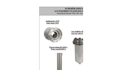 Accessories Stainless Steel Brochure