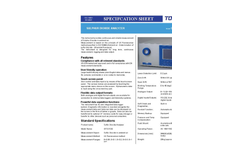Model GFS-312E SO2 - Sulphur Dioxide Analyser Brochure