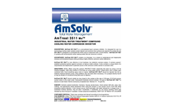 AmTreat - Model 3511 MO - Cooling Water Corrosion Inhibitor Brochure