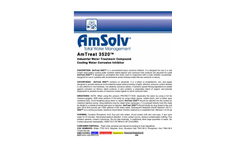 AmTreat - Model 3520 - Cooling Water Corrosion Inhibitor Brochure