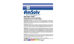 AmTreat - Model 1230 - Cooling Water Scale & Corrosion Inhibitor Brochure