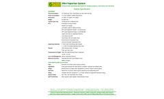 Piian - Mini Vaporizer Odor Neutralizing System Specification  - Brochure