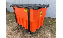Nedland - Model Poly Dura Kan - Plastic Rear Load Dumpsters