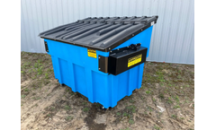 Nedland - Model Poly Dura Kan - Plastic Front Load Dumpsters