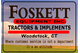 Foskett Equipment