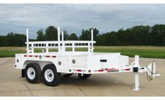 Brooks Brothers - Model PTU-92 - Multi-Use Pole, Reel and Cargo Trailer