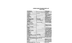 Parts List for LCT 5600/5700 Brochure