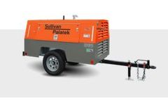 Sullivan-Palatek - Model 185PIZ4-185 CFM - Portable Diesel Air Compressors