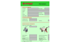 Model NPV (P) - Tank Volume Trailed Boom Sprayers Brochure