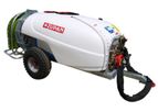 ZUPAN - Model STANDARD - Tank Volume Trailed Sprayer - 600, 800, 1000, 1500 AND 2000 L.