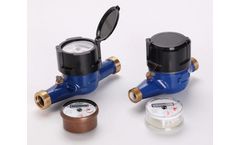 Jiangbei - Model Class C/ R160 - Copper Can Multi-Jet Turbine Water Meter
