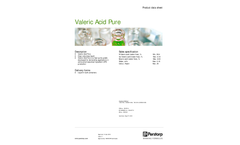 Perstorp Pure - Valeric Acid Brochure