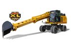 On/Off Pavement Rough Terrain Wheeled Excavators