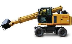 Terrain Wheeled Excavator