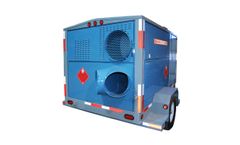 Model SFT800 - 800,000 BTU and 13,600 CFM - Diesel Indirect Heaters