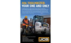 JCB - Model 406 - Compact Wheel Loader Toolmaster - Datasheet