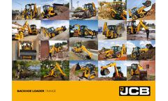 JCB - Backhoe Loaders - Brochure