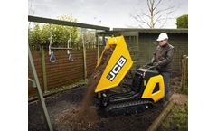 JCB - Model HTD5 - Compact Walk-Behind Hightip Dumpsters