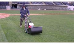 California Trimmer 25" Reel Mower at Cheney Stadium - Video