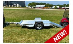 Aluma - Model 548 - Executive Utility Trailer