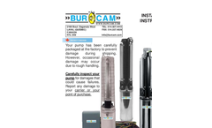 Deep Well Summersible Stainless Pumps- Brochure