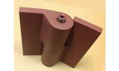 Kiesler - Model 2100 LH - 6" x 7 7/16" Carbon Steel Heavy Duty Hinge