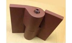 Kiesler - Model 2125 LH - 8" x 7 7/8" Carbon Steel Heavy Duty Hinge