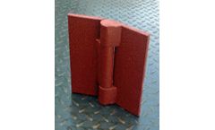 Kiesler - Model 2000 - 5" x 6 1/2" Carbon Steel Security Hinge