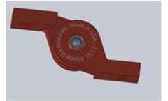 Kiesler - Model 2150 LH - 8" x 8 1/4" Carbon Steel Heavy Duty Hinge