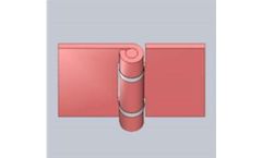 Kiesler - Model B-2546 - 6"x 4" Heavy Duty Butt Hinge