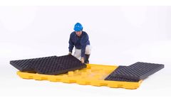 Ultra-Tech - One Piece Spill Containment Decks for 6 Or 8 Drums