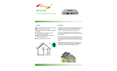 InfluxGreen - Model IGVC-01 - Vision Communication Gateway - Datasheet