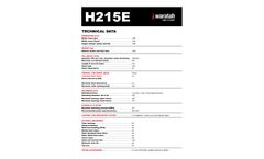 Waratah - Model H215E - Harvester Head- Brochure