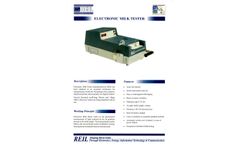 REIL - Electronic Milk Tester - Brochure