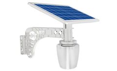 KCP - Model NOSGL10W - 10 Watts Orange Solar Garden Lights
