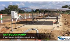 KCP Solar Pumpsets - Video