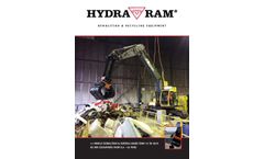 Hydraram - Model HRS-Series - Steel Demolition Shear - Brochure