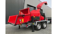 Greentec Cheetah - Model 30/80 - Chassis Highway Suitable Wood Chippers Motor