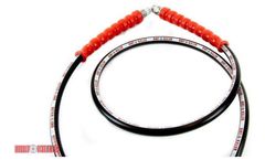 Dirt Killer - Model 25 FT - Black High Pressure Hose Assembly With 3/8 Inch MNPT Swivel Crimps