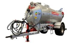 Oehler - Model Type PTE 110 - Single-Axle Pump Slurry Tanker