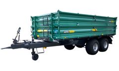 Oehler - Model OL TDK 80 - Tandem-Axle 3-Way Tipping Trailer