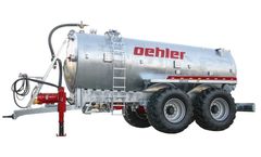 Oehler - Model VKT 87 - Tandem Vacuum Slurry Tankers