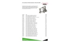  	ABL - Model 100505 - Hydraulic Wheel and Telescope Loaders / Rotating Attachment, Telescopic Handler - Brochure