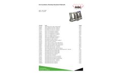ABL - Model 100510 - Hydraulic Wheel and Telescope Loaders / Rotating Attachment - Brochure