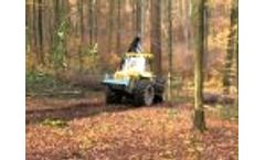 HSM skidder / Mesera M102R67 i crane Video