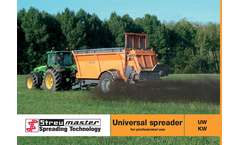 Streumaster - Model SW 3 FC - Attachment Spreaders - Brochure